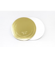 Подложка для торта Gold/pearl (толщина 0,8 мм)