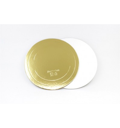 Подложка для торта Gold/pearl (толщина 0,8 мм)