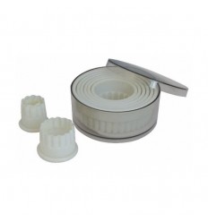 Round Fluted Cutters De Buyer