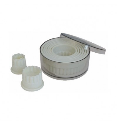 Round Fluted Cutters De Buyer