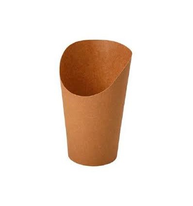 Упаковка для картофеля фри  Крафт ECO Snack Cup M