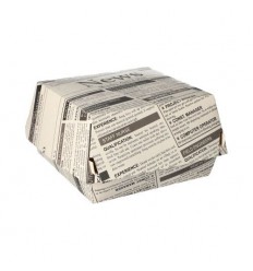 Коробка для гамбургера Newsprint (50 шт)