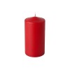 Свеча красная Ø 60 mm · 115 mm (6шт)