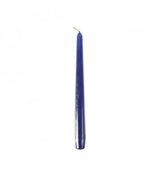 Свеча синяя Ø 2,2 cm · 25 cm (50шт)