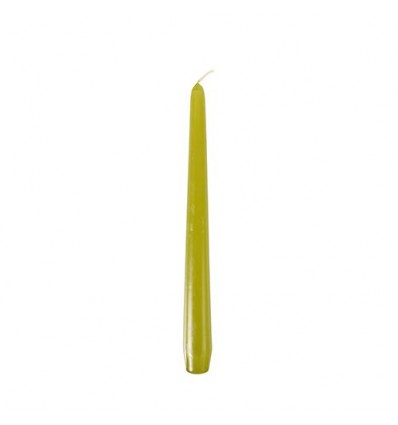 Свеча оливковая Ø 2,2 cm · 25 cm (50шт)