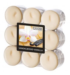 Lumanari Sandalwood-Vanilla 18 buc