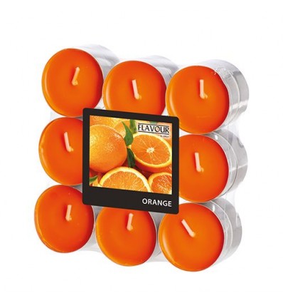 Lumanari orange 18 buc