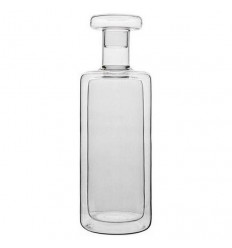 Thermic glass bottle with stopper 700 ml