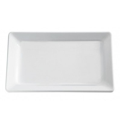 Farfurie PET alb 32.5*26.5*3 cm 79006