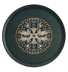 Mesopotamia Mosaic Anth Gourmet Flat Plate 32 cm