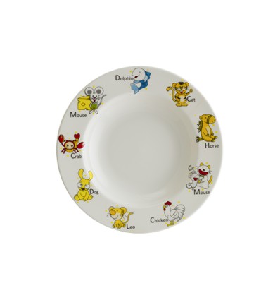 Kids Banquet Deep Plate 23 cm 300cc