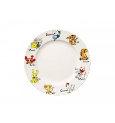 Kids Banquet Flat Plate 21cm