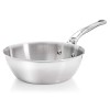 Tigaie rotunjită din oțel inoxidabil 24 cm Milady