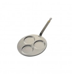 Tigaie Triblinis din oțel MINERAL B 27 cm De Buyer
