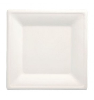 Farfurie trestie de zahar 26*26 cm 50 buc