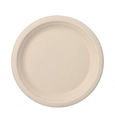 Farfurie tr.de zahar 23 cm (nature) 50 buc