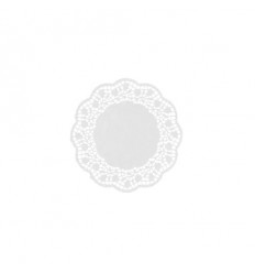 Șervețe pt cupe, rotunde Ø 10 cm albe 1000 buc