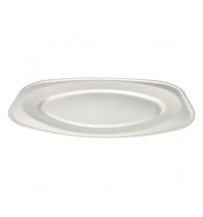 Farfurii de servire XPS 45x30,5 cm laminat alb 5 buc