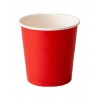 Стакан бумажный 100ml красный (50шт)