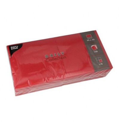 Салфетки бумажные bordo 32 x 32 (150шт)