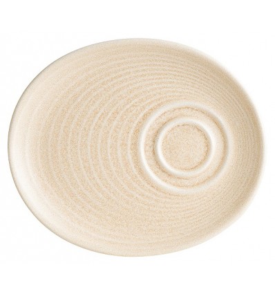 Блюдце Bonna "Mirage Ripple" 20*17 cm