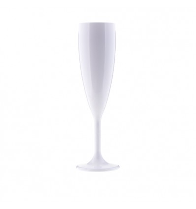 Pahar Champagne Flute 180 ml alb PC 1 buc