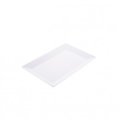 Farfurie drept/a 18*28 cm alb 1 buc PC