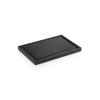 Blat de taiat din plastic negru 30*20*2 cm