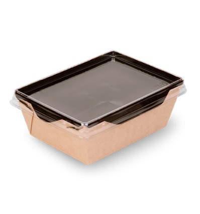 Bol Salata cu capac 400ml (50buc)