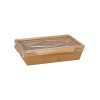 Salad bowls 500ml cu capac 50buc