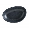 Тарелка овальная Bonna "Graphite Vago" 15*8.5 cm