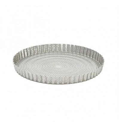 Forma perforata otel inox d-24cm,h-2.8cm DB