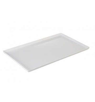 Farfuria alba melamin 53*23,5 cm