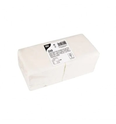 Салфетки 1/4 белые 24*24cm (250шт)