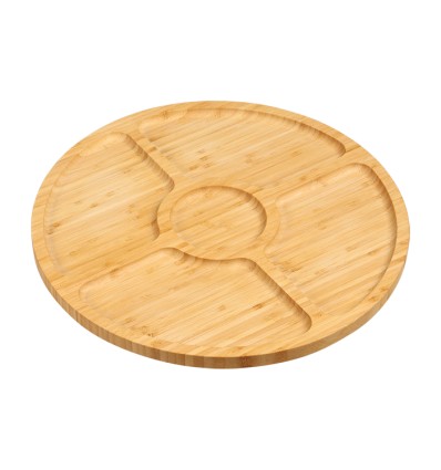 Tava pt servire din bambus 35cm