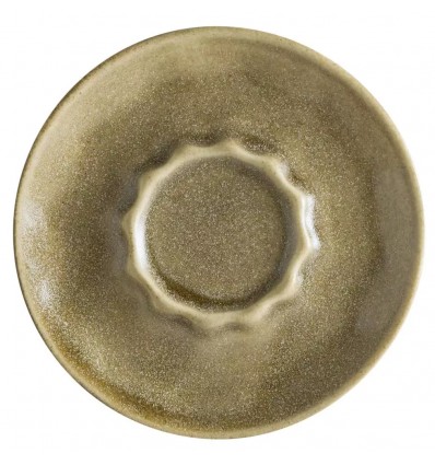 Terra Raw Espresso Saucer 12cm