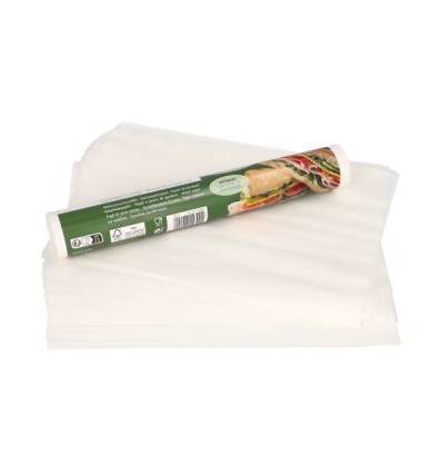 Hartie de pâine 500 coli,25*30cm albă 5 buc