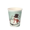 Стакан бумажный 200ml "Snowtime" (50шт)