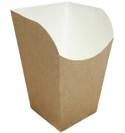 Коробка для картошки фри "Eco snack Cup" M (30шт)