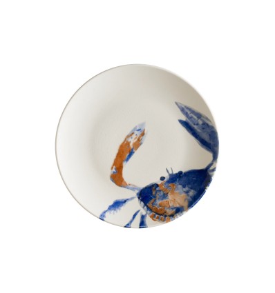Тарелка "Aquelis crab" 27cm Bonna