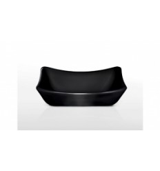 Bol melamine rectangular negru 50ml MAK