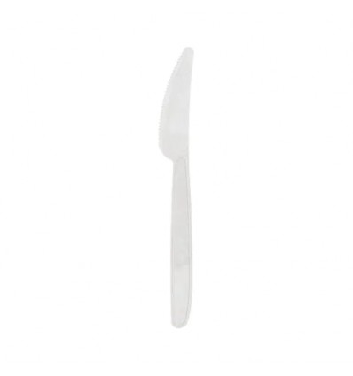 Нож пластиковый (прозрачный) 18.5cm (50шт)