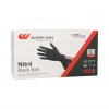 Manusi nitril negru L 100 buc P