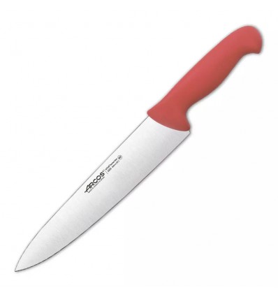 Cutit pt bucatar 25cm rosu Arcos
