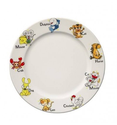 Тарелка плоская "Kids Banquet" Bonna 25 cm