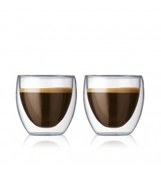 BODUM PAVINA Double Wall Glasses, 0,08 л, 6 шт.