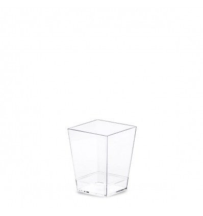 KUBIK MINI DESSERT 60 cc PS TRANSPARENT