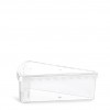 SPICCHIO TUB WITH LID PS TRANSPARENT