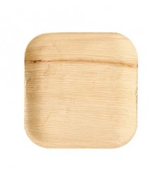 Тарелка из пальмового листа 18*18cm (25шт)