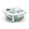 Cтеклянный контейнер 800ml Pebbly